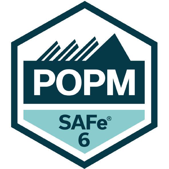 SAFe POPM Badge
